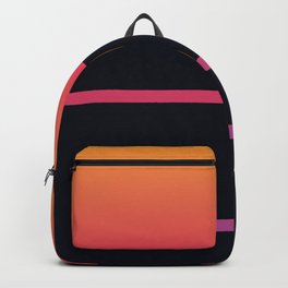 Retrowave sunset 1 / 80s - 90s Retro Backpack
