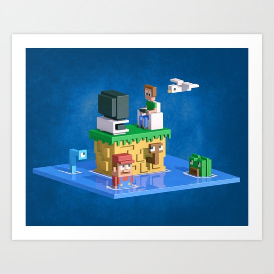 Retromania Art Print