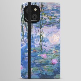 Claude Monet - Water lilies iPhone Wallet Case