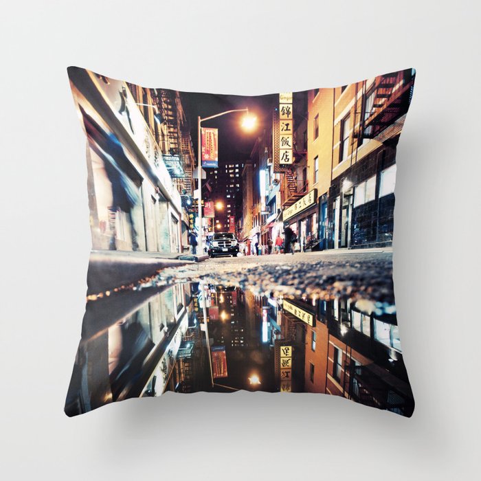 City reflections. Throw Pillow