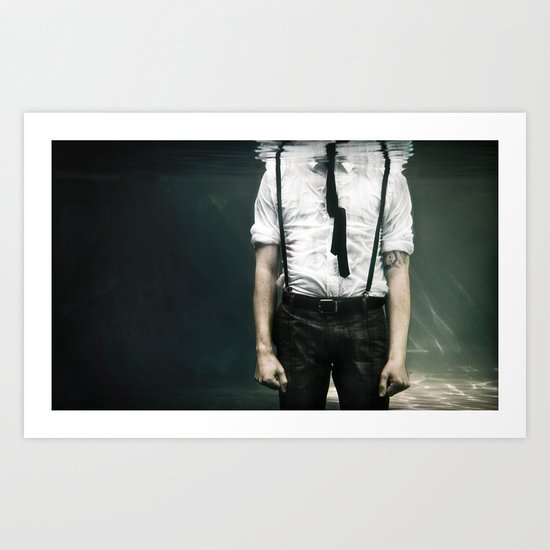 abyss of the disheartened VIII Art Print