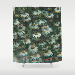 Cone Flowers Shower Curtain