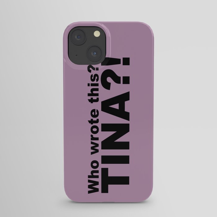 Who Wrote This?! iPhone Case