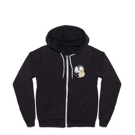 Customer Service Ghost - How May I Haunt You Today Full Zip Hoodie
