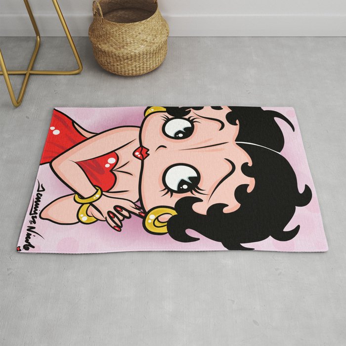 Betty Boop OG by Art In The Garage Rug by Art In The Garage