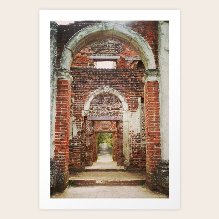 Mansion Hallway Art Print by Nicks Emporium Society6