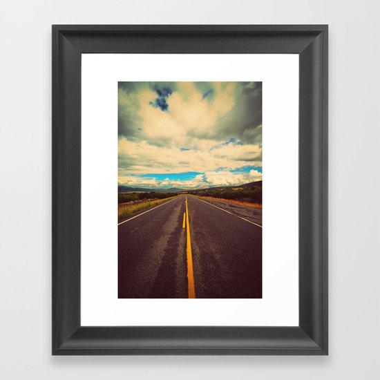 Big Sky Country Framed Art Print