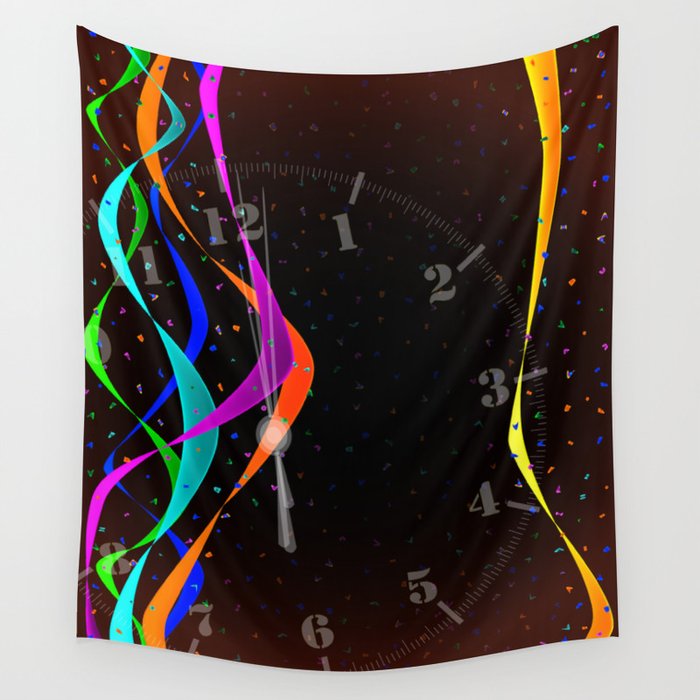 Midnight Party Wall Tapestry
