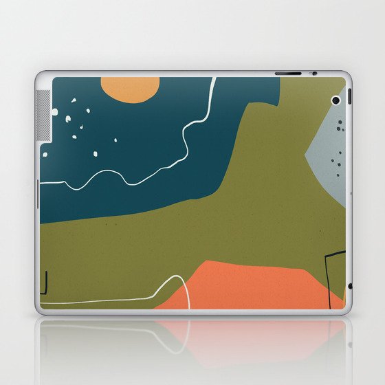 The Abstract Thinker & a Starry Night Laptop & iPad Skin
