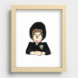 Don't F**K With Me Fellas Recessed Framed Print