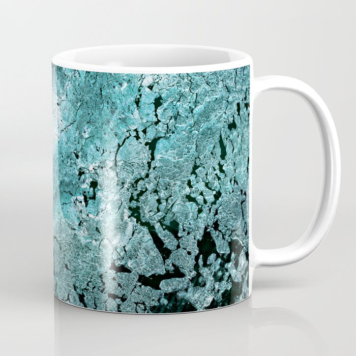 Great Lakes in Winter Coffee Mug