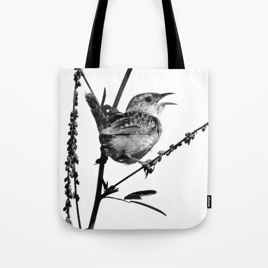 Sedge Wren Tote Bag