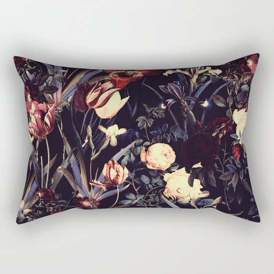 Night Forest VI Rectangular Pillow