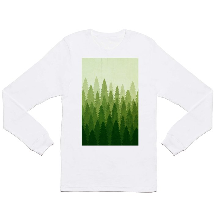 C1.3 Pine Gradient Long Sleeve T Shirt