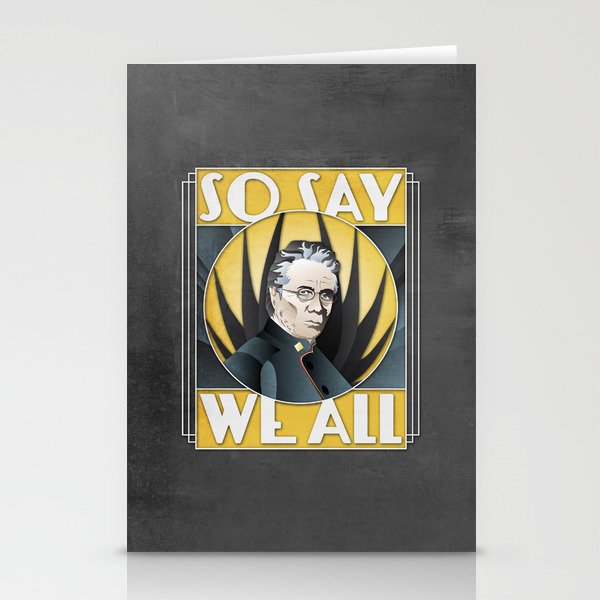 So Say We All Stationery Cards