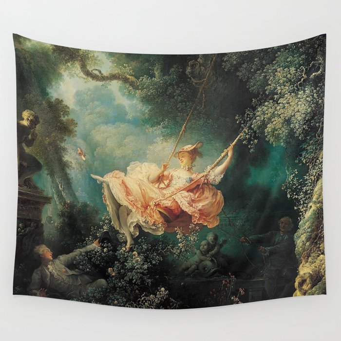 Jean Honore Fragonard The Swing Wall Tapestry