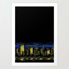 Cityscape I Art Print