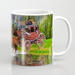 Wells Fargo Stagecoach Mug