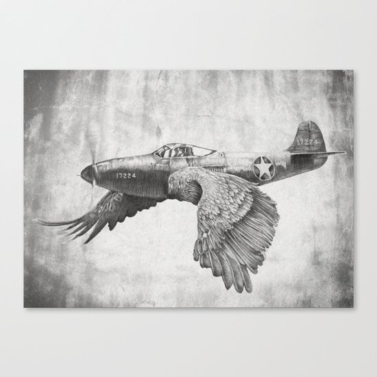 In which it's a bird. It's a plane. Canvas Print