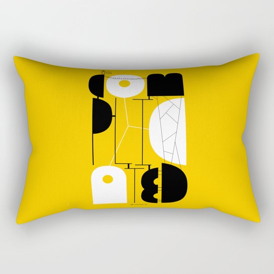 It's complicated Rectangular Pillow