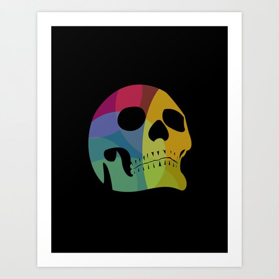 Skull Art Print