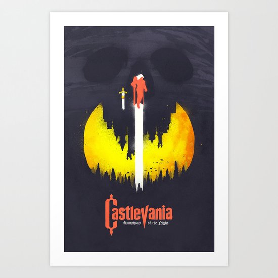 Castlevania: Symphony of the Night Art Print