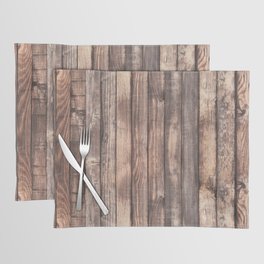Background of old vertical wooden wall texture photo Placemat