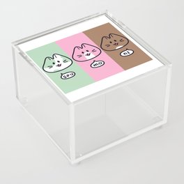 Spumoni Cats Acrylic Box