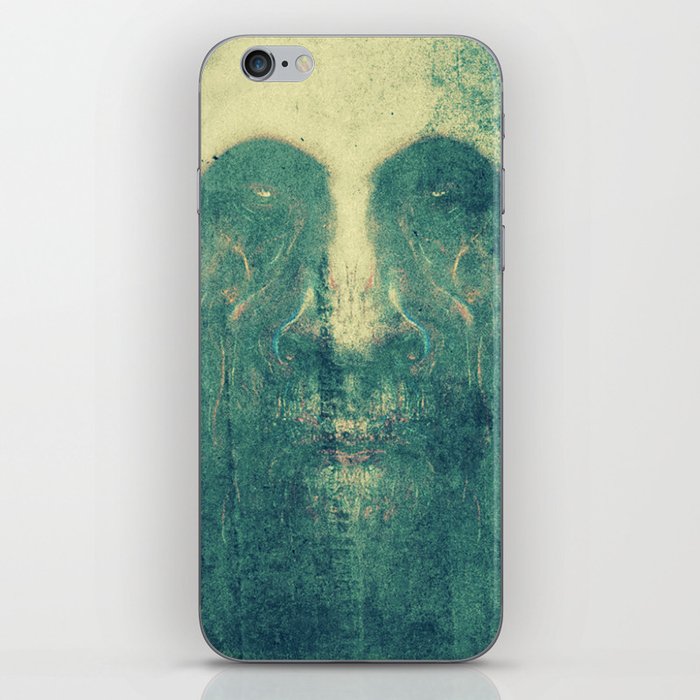 Scary ghost face #7 | AI fantasy art iPhone Skin