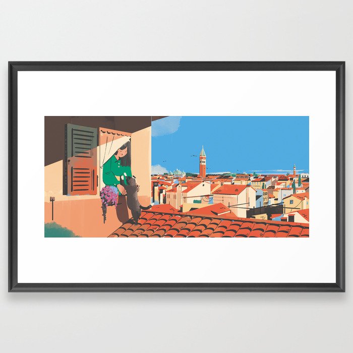 Travel:Venice. Framed Art Print