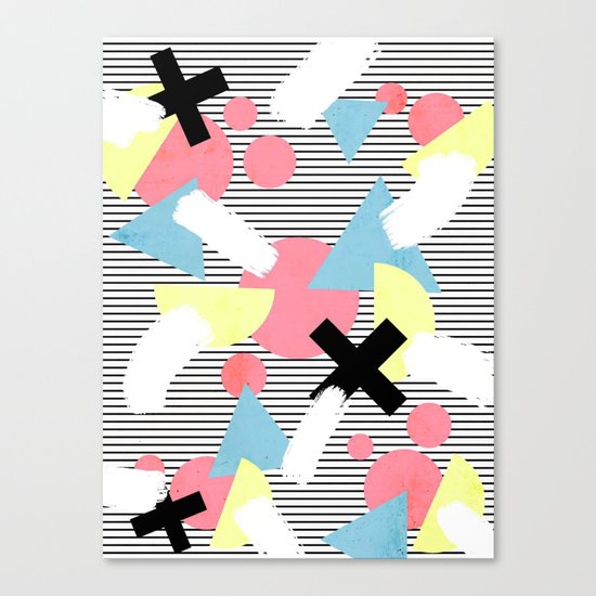 80's Theme Canvas Print