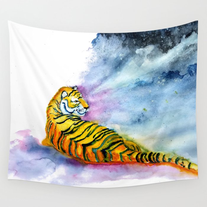 Tiger deals wall tapestry