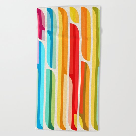 Test Tube Tune Beach Towel