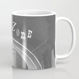 Drop Zone B&W old poster Coffee Mug