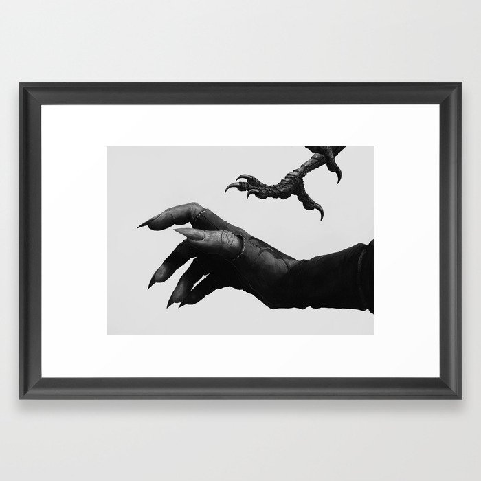 Gentle Creatures Framed Art Print
