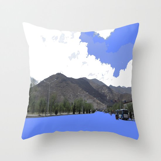 Lots Of Fresh Air Throw Pillow