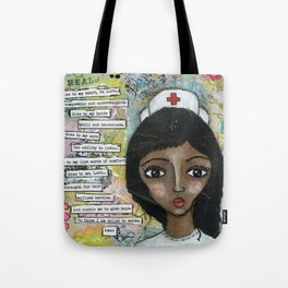 Nurse - African American  Tote Bag