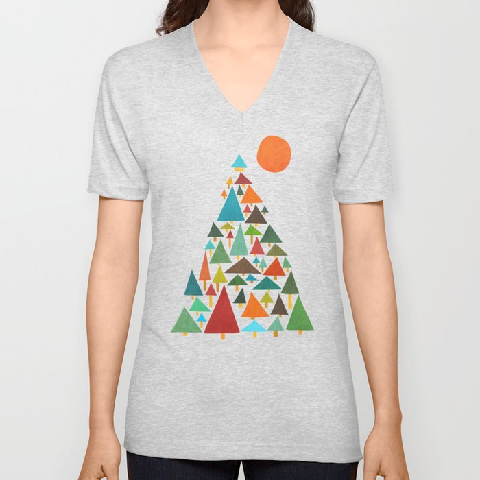 The house at the pine forest V Neck T Shirt