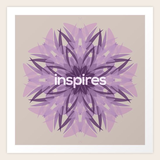 Inspires Art Print