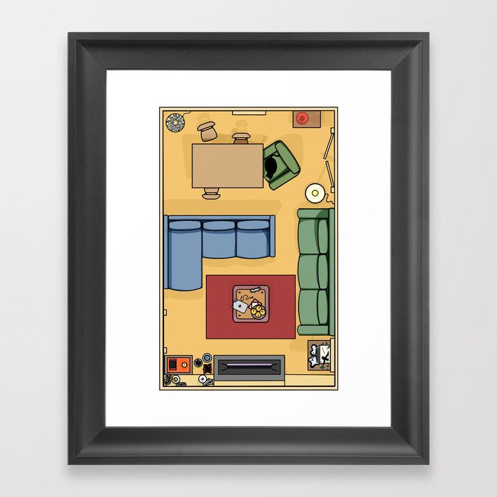 Apartment 11 Framed Art Print