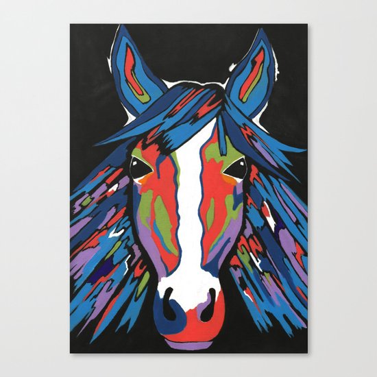 Spirited Horse Canvas Print