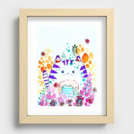 The Meeting Recessed Framed Print