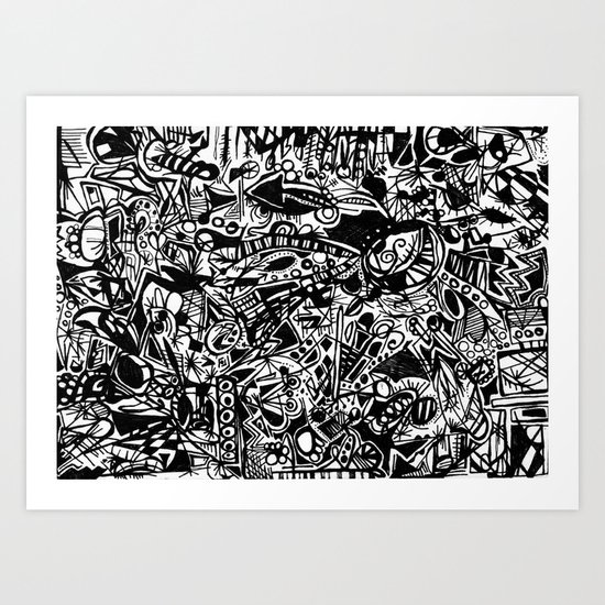 Happy Gram Art Print