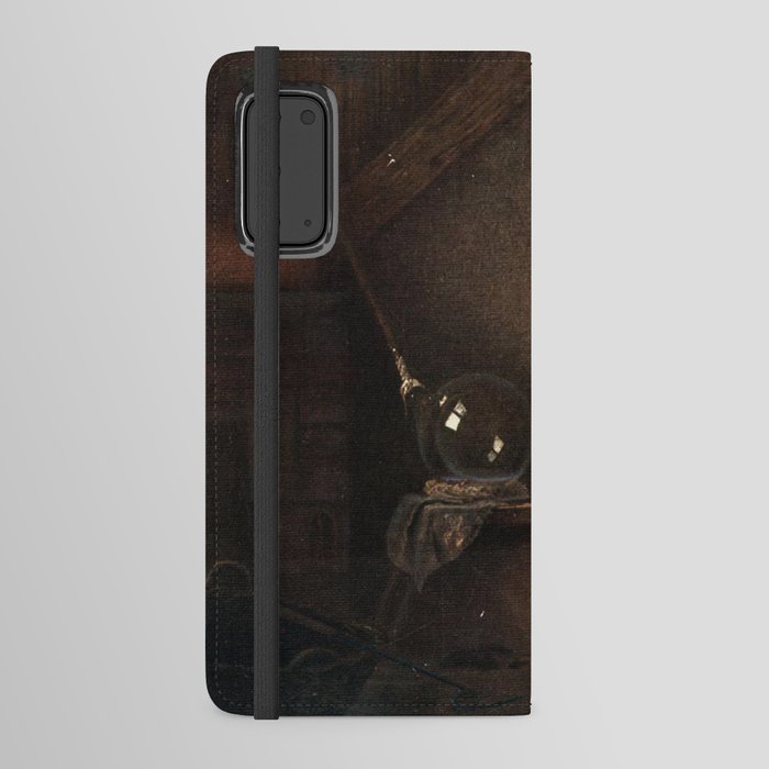 The Alchemist - Carl Spitzweg  Android Wallet Case