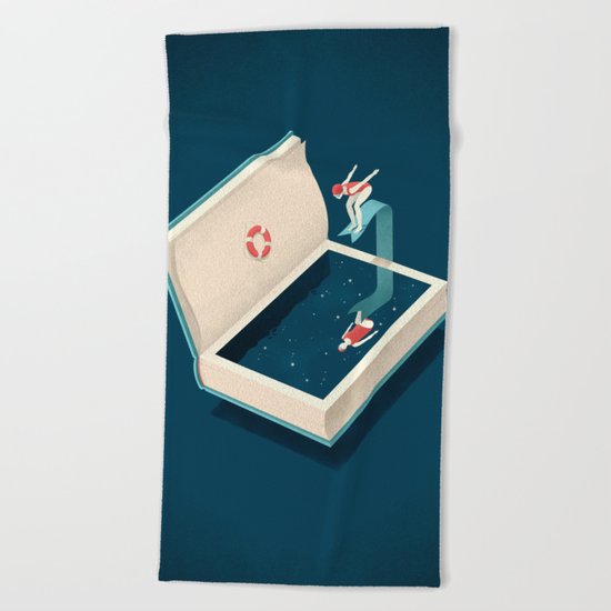Diving Beach Towel