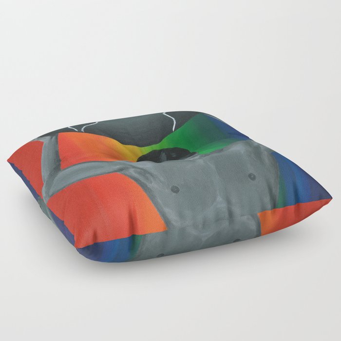 Mighty Rainbow Floor Pillow