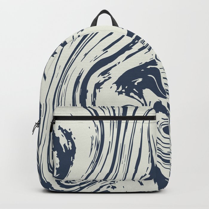 Abstract River Backpack