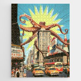 Attack of the Octopus Jigsaw Puzzle