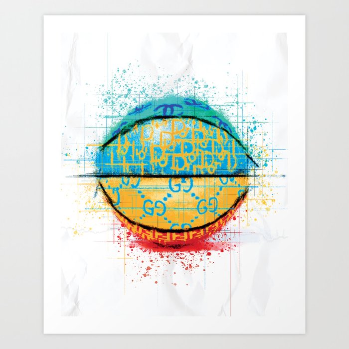 Designer Basketball - Another Brand Art Print