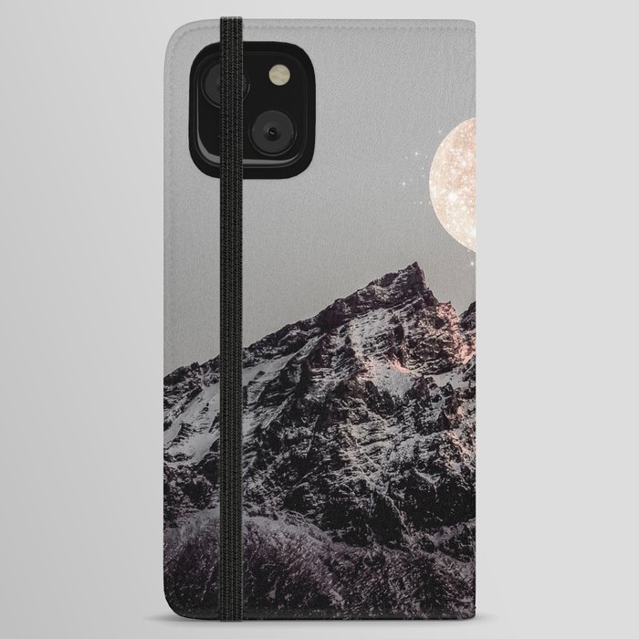 Moon Light Mountain  iPhone Wallet Case